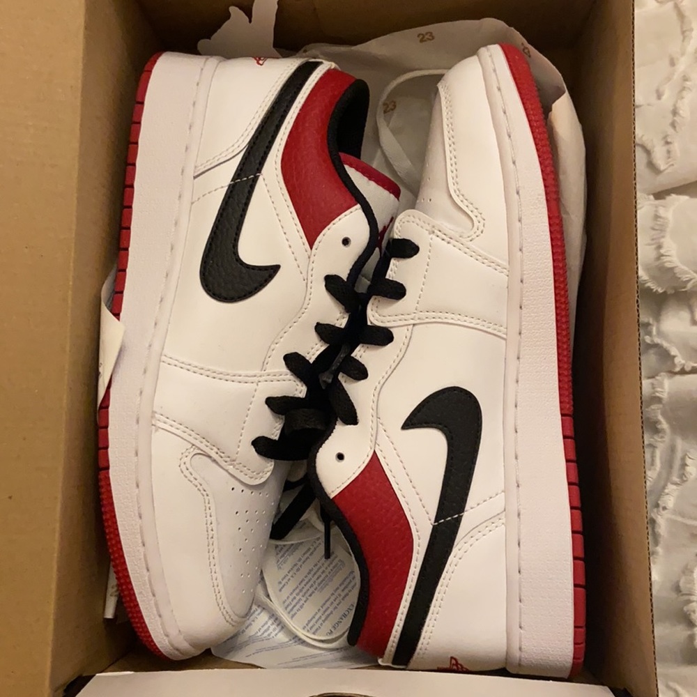 Red and Black Air Jordan’s